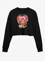 Strawberry Shortcake Life Berry Sweet Girls Crop Sweatshirt