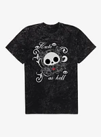 Skelanimals Diego Cute As Hell Mineral Wash T-Shirt