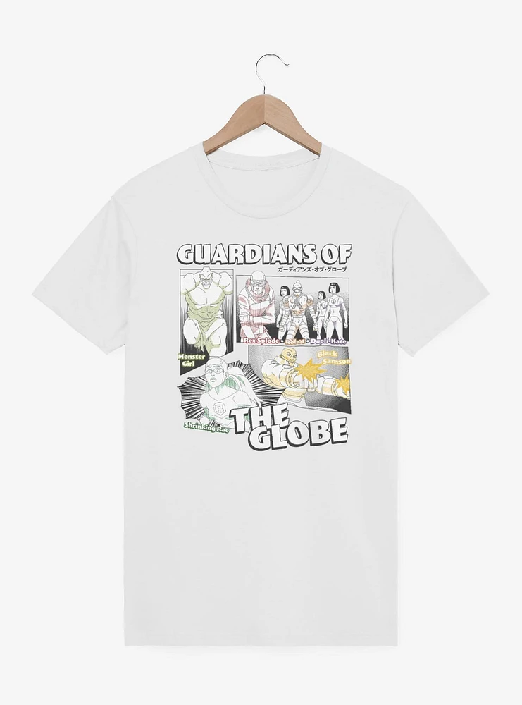 Invincible Comic Strip Guardians Of The Globe T-Shirt