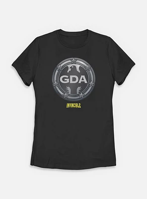 Invincible Global Defense Agency Logo Womens T-Shirt