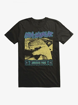 Jurassic Park Isla Nublar 1993 Retro Raptor T-Shirt