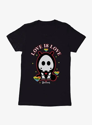 Skelanimals Thomas Love Is Womens T-Shirt
