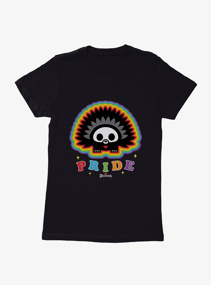 Skelanimals Patrick The Hedgehog Pride Womens T-Shirt
