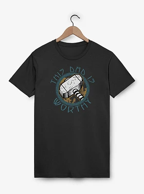 Marvel Worthy Dad T-Shirt