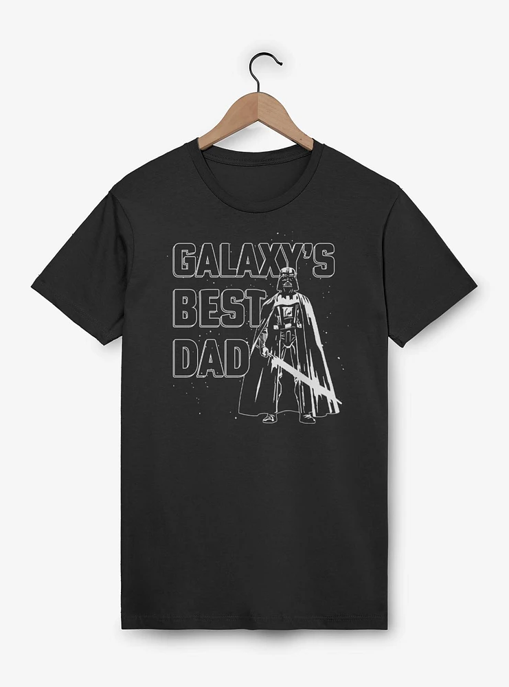 Star Wars Darth Vader Best Galaxy Dad T-Shirt