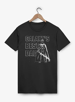 Star Wars Darth Vader Best Galaxy Dad T-Shirt