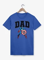 Marvel Captain America Dad T-Shirt