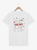 Star Trek Retro Logo Confetti T-Shirt