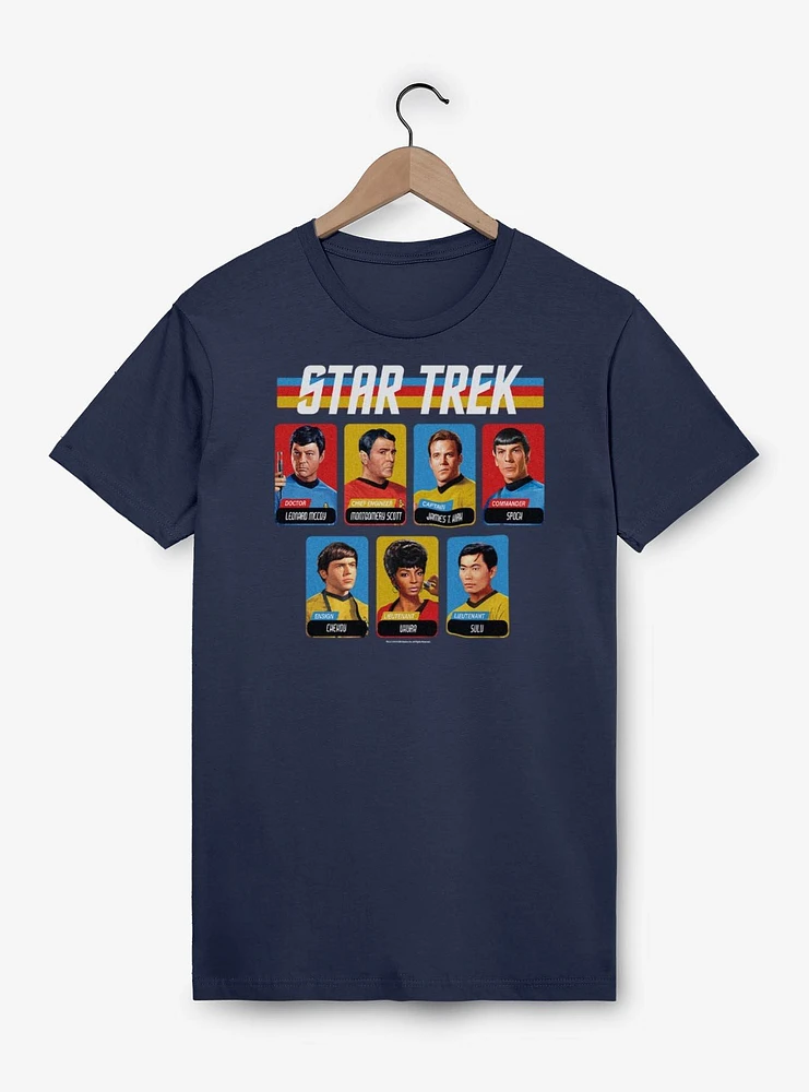 Star Trek Cast Table T-Shirt