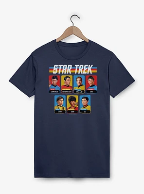 Star Trek Cast Table T-Shirt