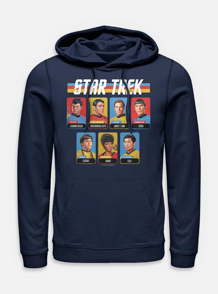 Star Trek Cast Table Hoodie