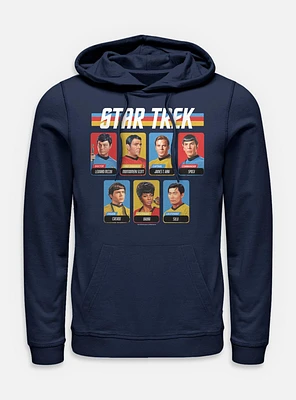 Star Trek Cast Table Hoodie