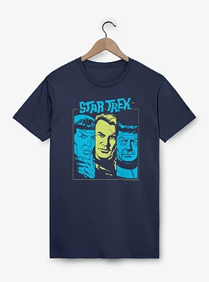 Star Trek Pop Color Face T-Shirt