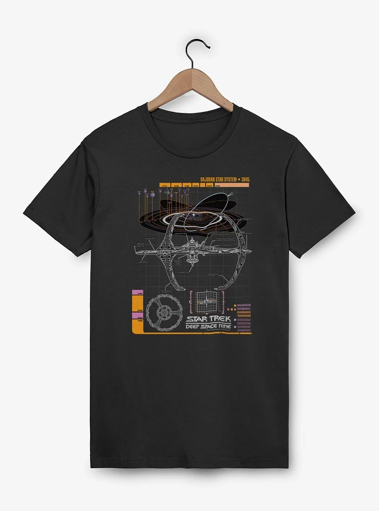 Star Trek Nine Schematic T-Shirt