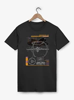 Star Trek Nine Schematic T-Shirt