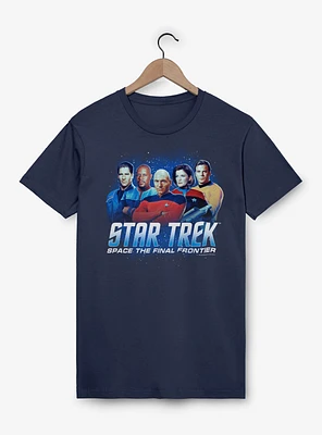 Star Trek Captains Of Space T-Shirt