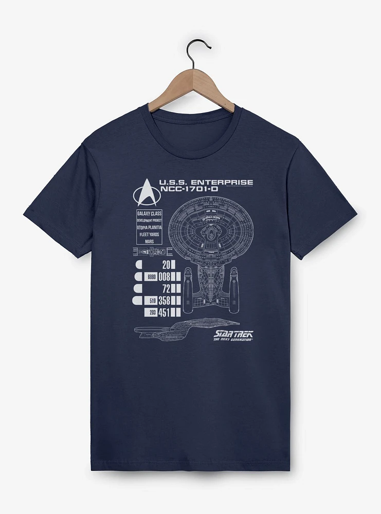Star Trek Ship Schematics T-Shirt