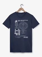 Star Trek Ship Schematics T-Shirt