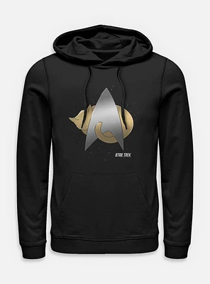 Star Trek Boldly Cat Nap Hoodie