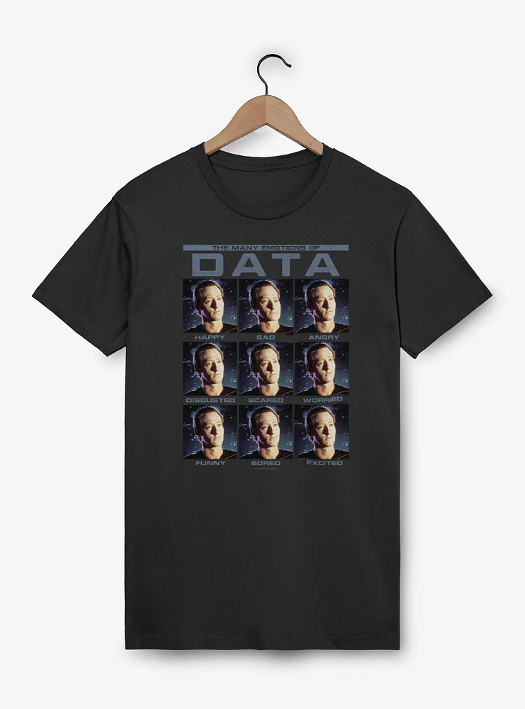 Star Trek Data Emotions T-Shirt