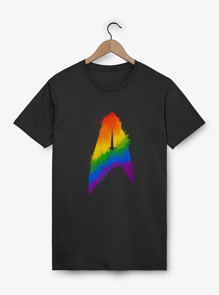 Star Trek Pride Paint Badge T-Shirt