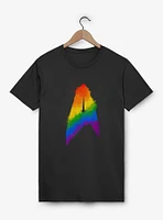 Star Trek Pride Paint Badge T-Shirt