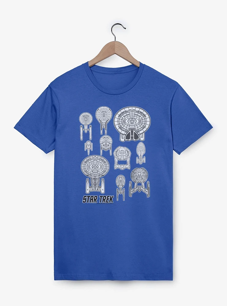 Star Trek Space Fleet T-Shirt