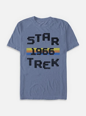 Star Trek 8bit 1966 Garment Dye T-Shirt