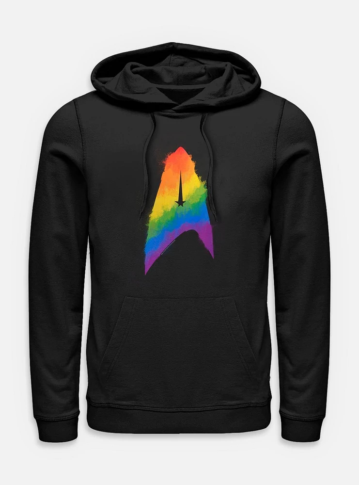 Star Trek Pride Paint Badge Hoodie