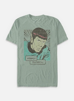 Star Trek Highly Illogical Garment Dye T-Shirt