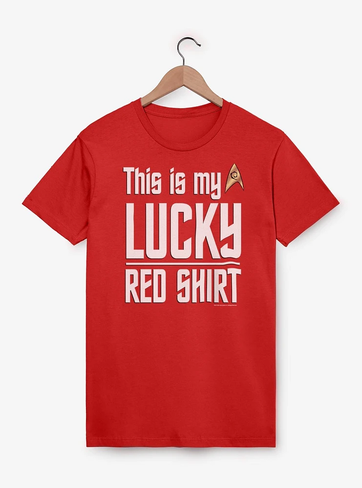 Star Trek Lucky Red Shirt T-Shirt