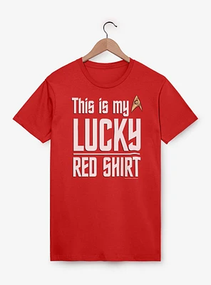 Star Trek Lucky Red Shirt T-Shirt