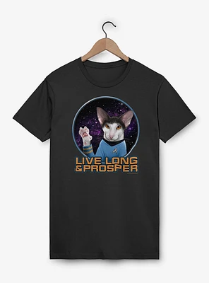 Star Trek Spock Cat Prospurr T-Shirt