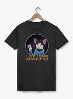 Star Trek Spock Cat Prospurr T-Shirt