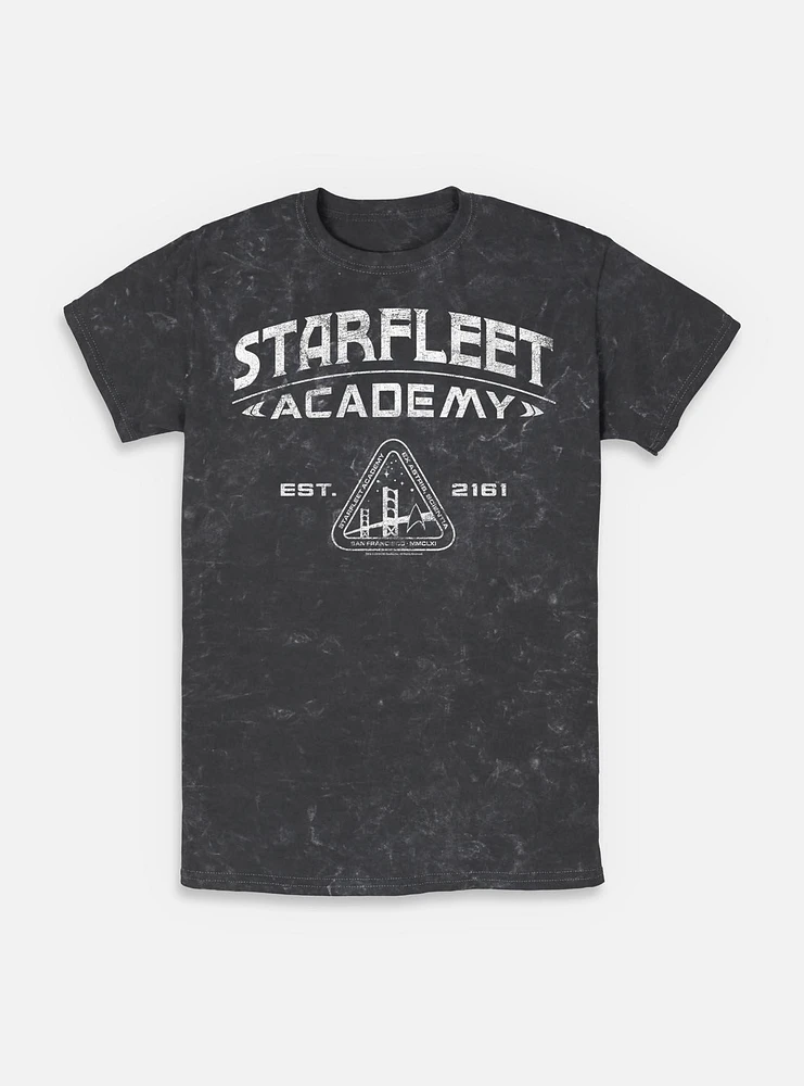 Star Trek Starfleet Academy EST. 2161 Mineral Wash T-Shirt
