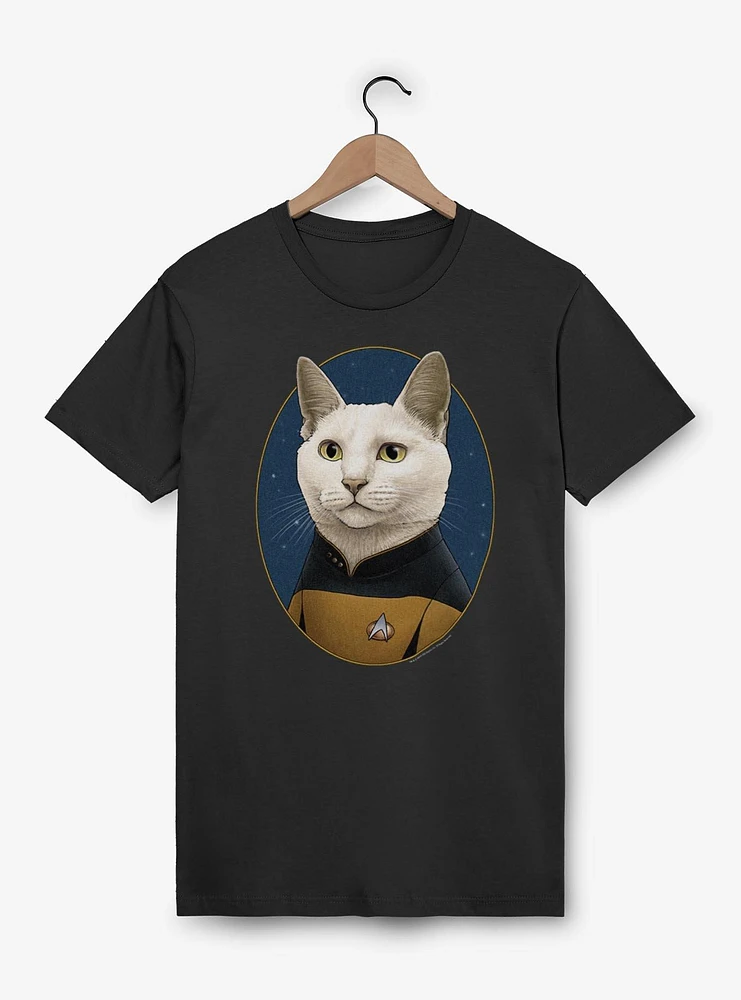 Star Trek Data Cat T-Shirt