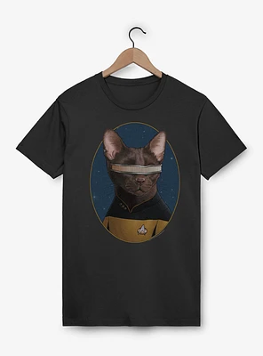 Star Trek Laforge Cat T-Shirt