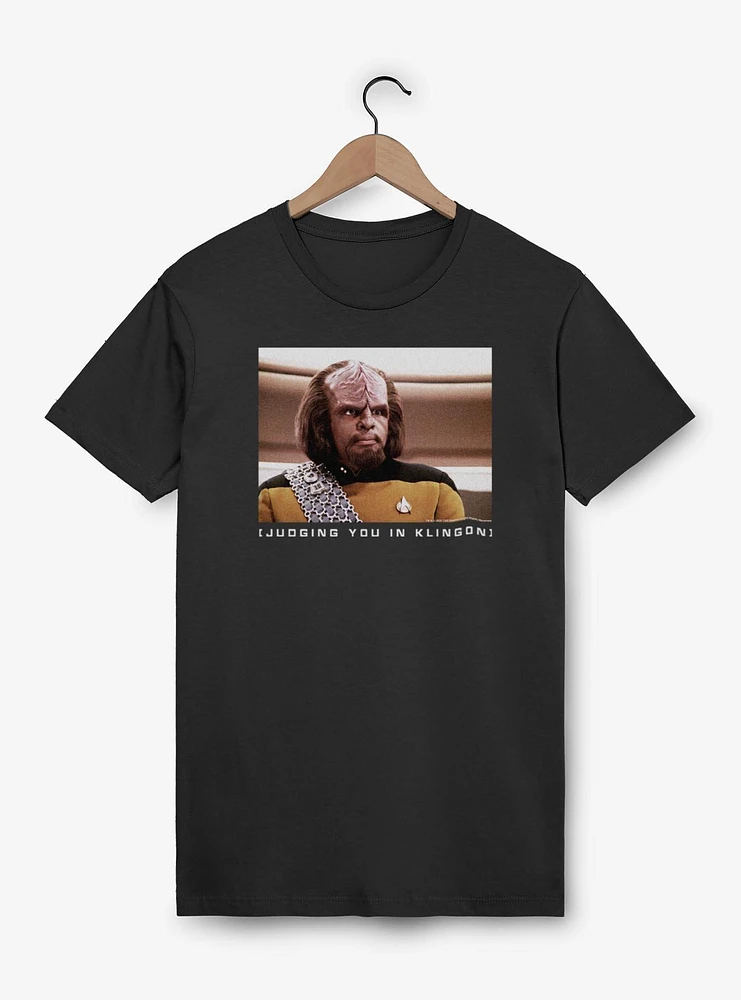 Star Trek Judging Klingon T-Shirt