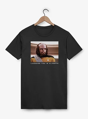 Star Trek Judging Klingon T-Shirt
