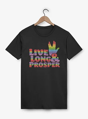 Star Trek Rainbow Prosper T-Shirt