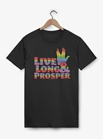 Star Trek Rainbow Prosper T-Shirt
