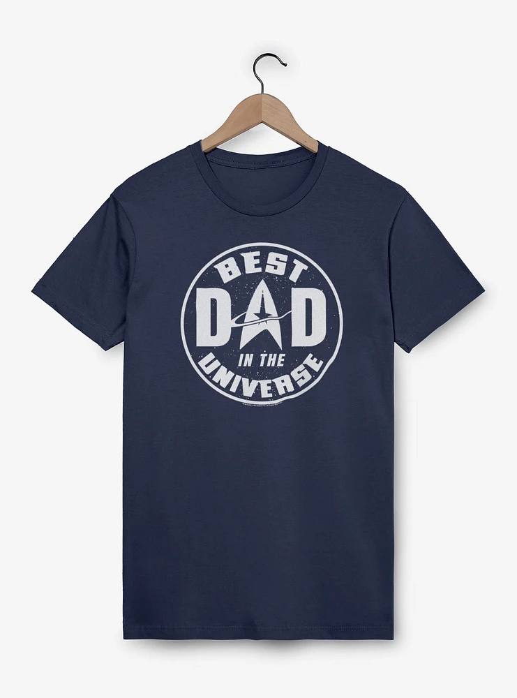 Star Trek Best Dad The Universe T-Shirt