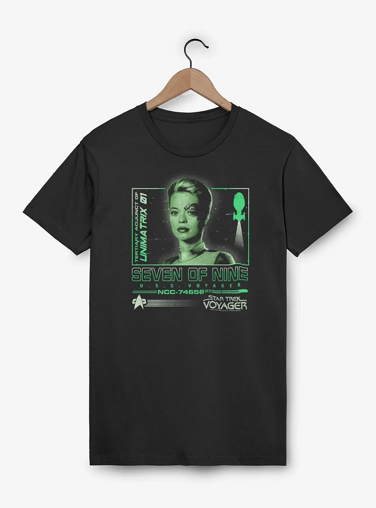 Star Trek 7 Of 9 Infographic T-Shirt