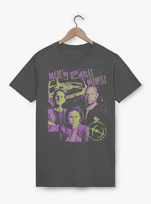 Star Trek Deep Space Nine Poster Garment Dye T-Shirt