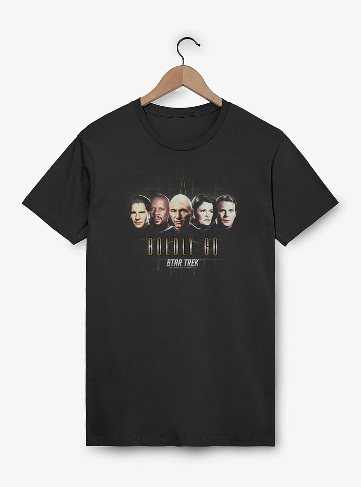 Star Trek Boldly Go Captains T-Shirt