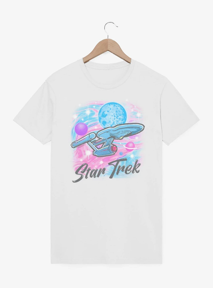 Star Trek Airbrushed Ship T-Shirt