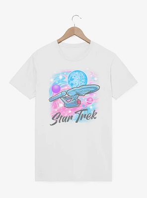 Star Trek Airbrushed Ship T-Shirt