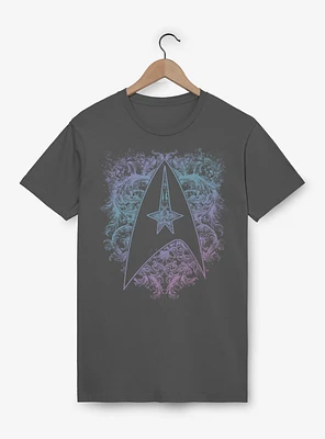 Star Trek Grunge Delta Garment Dye T