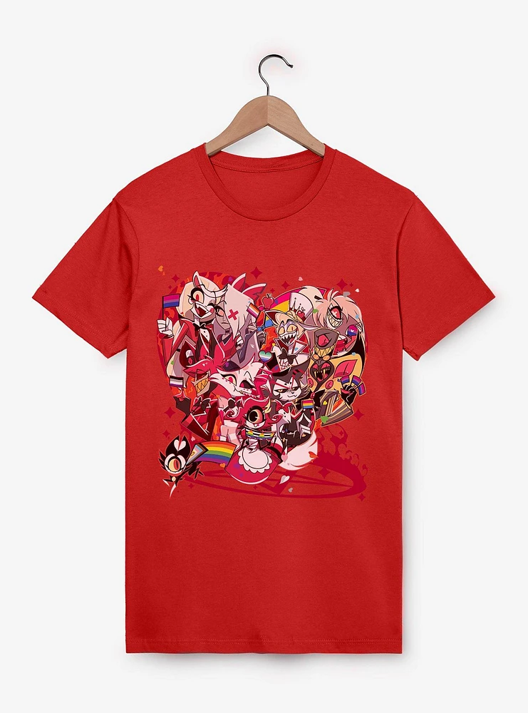 Hazbin Hotel Pride Heart T-Shirt