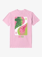 Wicked Elphaba Glinda Card Garment Dye T-Shirt